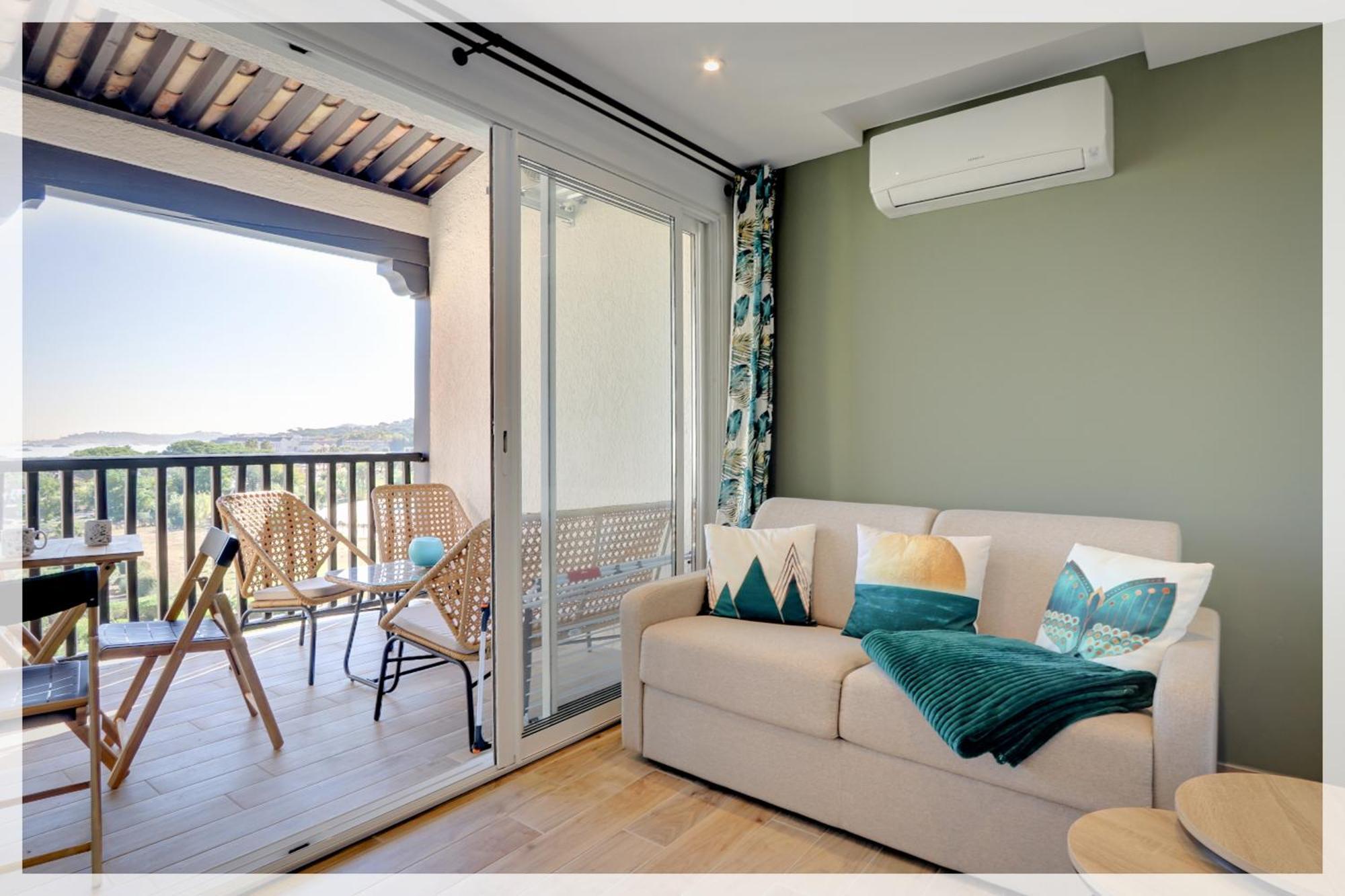 Appartement Cosy Climatise A 100M Des Plages Gassin Eksteriør billede